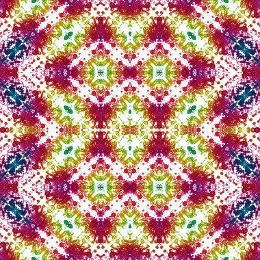 Kusursuz kaleydoskop deseni. Soyut doku. Yaratıcı ve kusursuz bir arkaplan