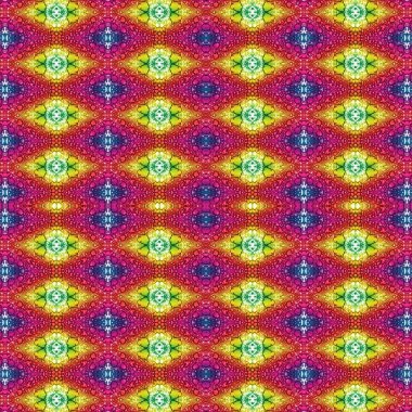 Kusursuz kaleydoskop deseni. Soyut doku. Yaratıcı ve kusursuz bir arkaplan