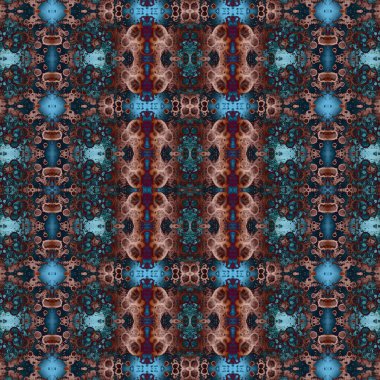 Kusursuz kaleydoskop deseni. Soyut doku. Yaratıcı ve kusursuz bir arkaplan