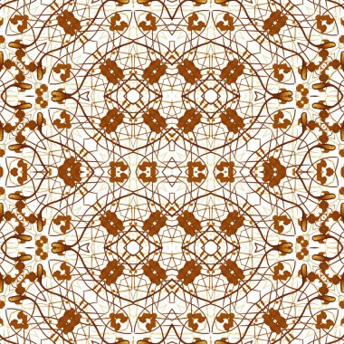 Kusursuz kaleydoskop deseni. Soyut doku. Yaratıcı ve kusursuz bir arkaplan