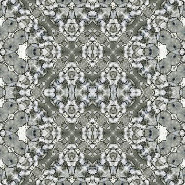 Kusursuz kaleydoskop deseni. Soyut doku. Yaratıcı ve kusursuz bir arkaplan