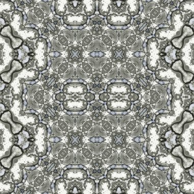 Kusursuz kaleydoskop deseni. Soyut doku. Yaratıcı ve kusursuz bir arkaplan