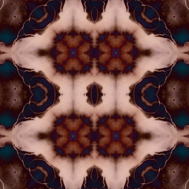 Kusursuz kaleydoskop deseni. Soyut doku. Yaratıcı ve kusursuz bir arkaplan