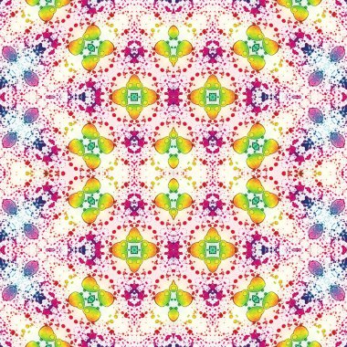 Kusursuz kaleydoskop deseni. Soyut doku. Yaratıcı ve kusursuz bir arkaplan