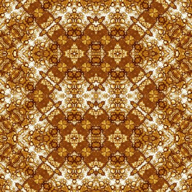 Kusursuz kaleydoskop deseni. Soyut doku. Yaratıcı ve kusursuz bir arkaplan