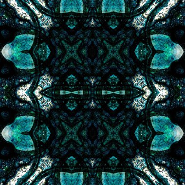 Kusursuz kaleydoskop deseni. Soyut doku. Yaratıcı ve kusursuz bir arkaplan