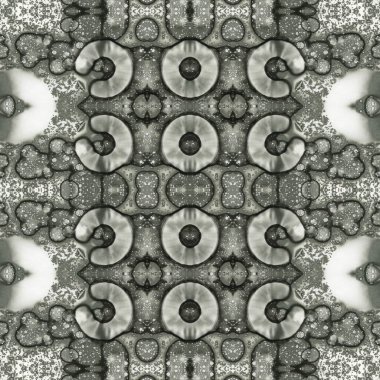 Kusursuz kaleydoskop deseni. Soyut doku. Yaratıcı ve kusursuz bir arkaplan