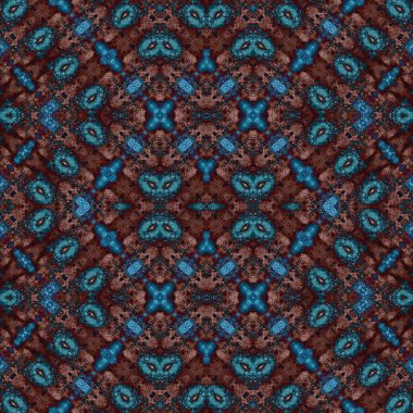 Kusursuz kaleydoskop deseni. Soyut doku. Yaratıcı ve kusursuz bir arkaplan