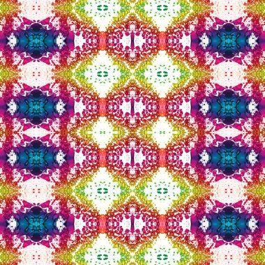 Kusursuz kaleydoskop deseni. Soyut doku. Yaratıcı ve kusursuz bir arkaplan