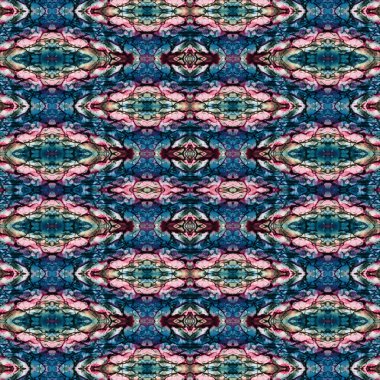 Kusursuz kaleydoskop deseni. Soyut doku. Yaratıcı ve kusursuz bir arkaplan