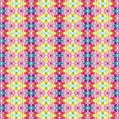 Kusursuz kaleydoskop deseni. Soyut doku. Yaratıcı ve kusursuz bir arkaplan