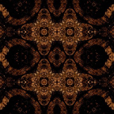 Kusursuz kaleydoskop deseni. Soyut doku. Yaratıcı ve kusursuz bir arkaplan