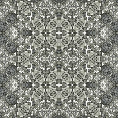 Kusursuz kaleydoskop deseni. Soyut doku. Yaratıcı ve kusursuz bir arkaplan