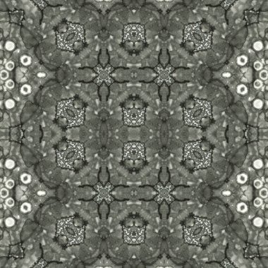 Kusursuz kaleydoskop deseni. Soyut doku. Yaratıcı ve kusursuz bir arkaplan