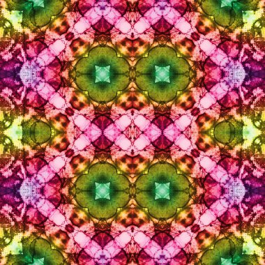 Kusursuz kaleydoskop deseni. Soyut doku. Yaratıcı ve kusursuz bir arkaplan