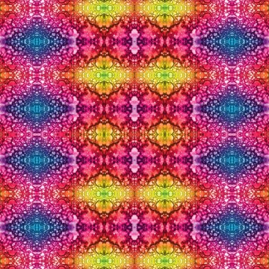 Kusursuz kaleydoskop deseni. Soyut doku. Yaratıcı ve kusursuz bir arkaplan