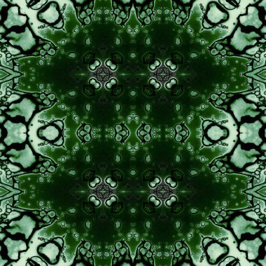 Kusursuz kaleydoskop deseni. Soyut doku. Yaratıcı ve kusursuz bir arkaplan