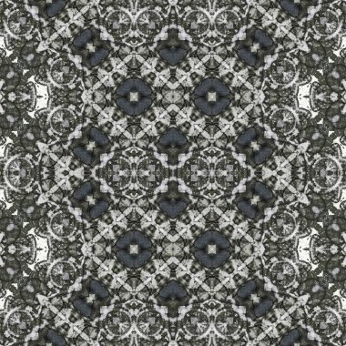 Kusursuz kaleydoskop deseni. Soyut doku. Yaratıcı ve kusursuz bir arkaplan