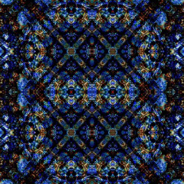 Kusursuz kaleydoskop deseni. Soyut doku. Yaratıcı ve kusursuz bir arkaplan