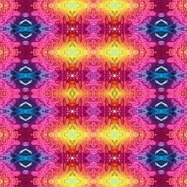 Kusursuz kaleydoskop deseni. Soyut doku. Yaratıcı ve kusursuz bir arkaplan