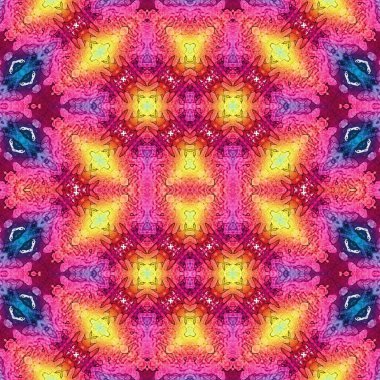 Kusursuz kaleydoskop deseni. Soyut doku. Yaratıcı ve kusursuz bir arkaplan