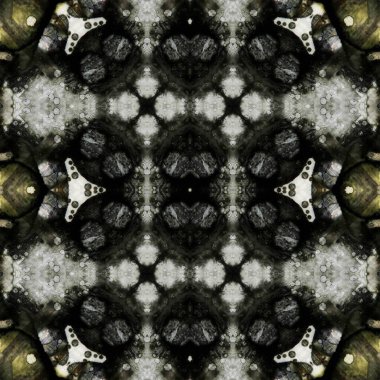 Kusursuz kaleydoskop deseni. Soyut doku. Yaratıcı ve kusursuz bir arkaplan