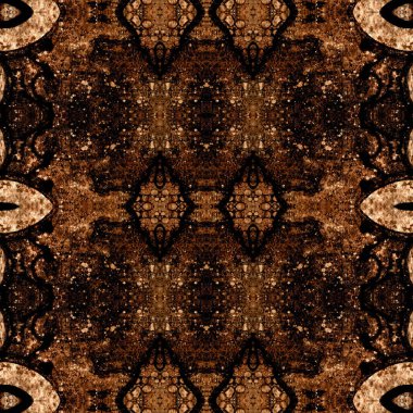 Kusursuz kaleydoskop deseni. Soyut doku. Yaratıcı ve kusursuz bir arkaplan