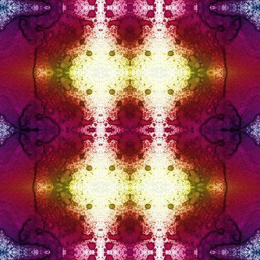 Kusursuz kaleydoskop deseni. Soyut doku. Yaratıcı ve kusursuz bir arkaplan