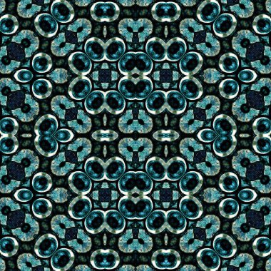 Kusursuz kaleydoskop deseni. Soyut doku. Yaratıcı ve kusursuz bir arkaplan