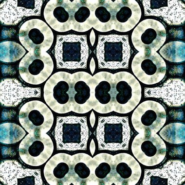 Kusursuz kaleydoskop deseni. Soyut doku. Yaratıcı ve kusursuz bir arkaplan