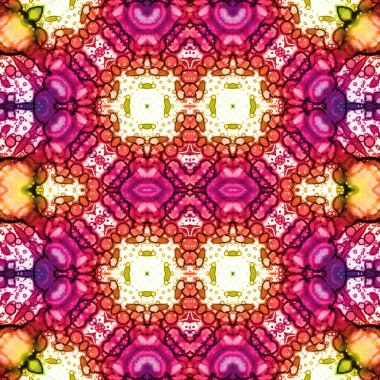 Kusursuz kaleydoskop deseni. Soyut doku. Yaratıcı ve kusursuz bir arkaplan