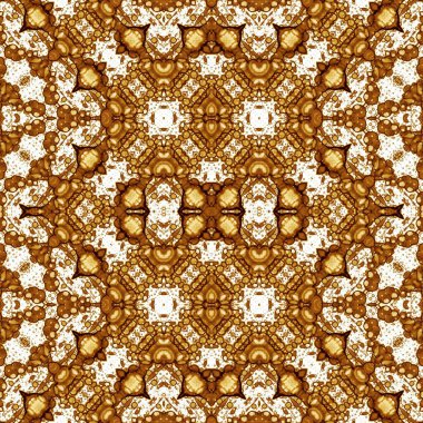 Kusursuz kaleydoskop deseni. Soyut doku. Yaratıcı ve kusursuz bir arkaplan