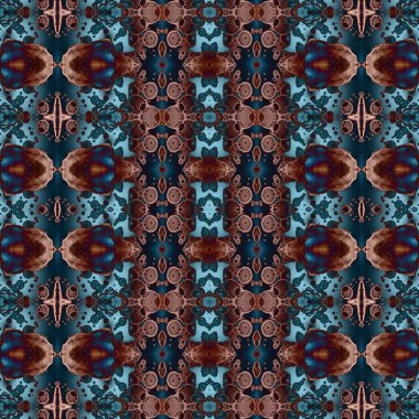 Kusursuz kaleydoskop deseni. Soyut doku. Yaratıcı ve kusursuz bir arkaplan