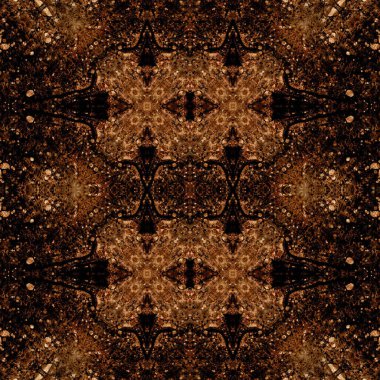 Kusursuz kaleydoskop deseni. Soyut doku. Yaratıcı ve kusursuz bir arkaplan