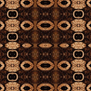 Kusursuz kaleydoskop deseni. Soyut doku. Yaratıcı ve kusursuz bir arkaplan