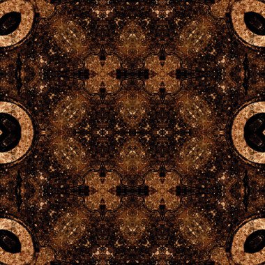 Kusursuz kaleydoskop deseni. Soyut doku. Yaratıcı ve kusursuz bir arkaplan