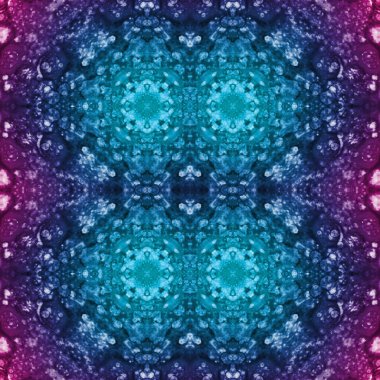 Kusursuz kaleydoskop deseni. Soyut doku. Yaratıcı ve kusursuz bir arkaplan