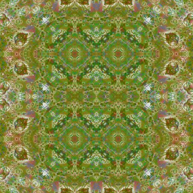 Kusursuz kaleydoskop deseni. Soyut doku. Yaratıcı ve kusursuz bir arkaplan