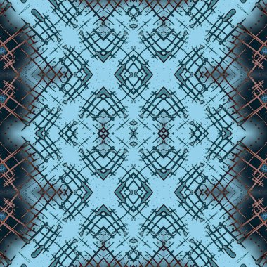 Kusursuz kaleydoskop deseni. Soyut doku. Yaratıcı ve kusursuz bir arkaplan