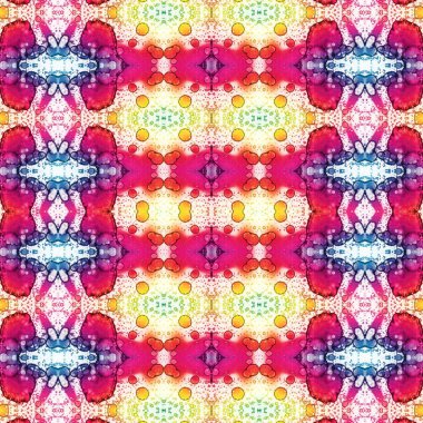 Kusursuz kaleydoskop deseni. Soyut doku. Yaratıcı ve kusursuz bir arkaplan