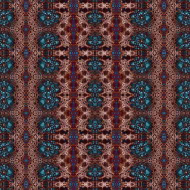 Kusursuz kaleydoskop deseni. Soyut doku. Yaratıcı ve kusursuz bir arkaplan