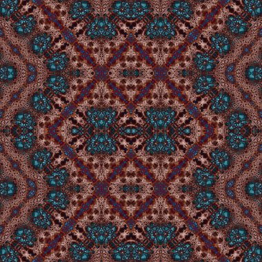 Kusursuz kaleydoskop deseni. Soyut doku. Yaratıcı ve kusursuz bir arkaplan