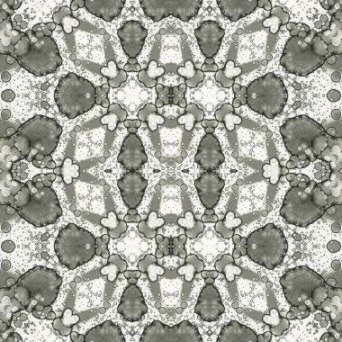 Kusursuz kaleydoskop deseni. Soyut doku. Yaratıcı ve kusursuz bir arkaplan