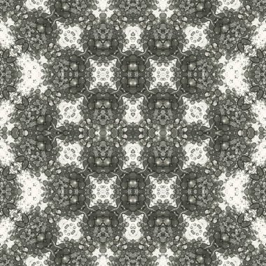 Kusursuz kaleydoskop deseni. Soyut doku. Yaratıcı ve kusursuz bir arkaplan