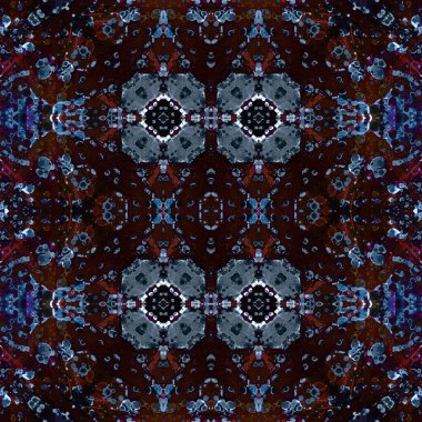 Kusursuz kaleydoskop deseni. Soyut doku. Yaratıcı ve kusursuz bir arkaplan