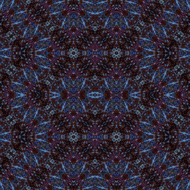 Kusursuz kaleydoskop deseni. Soyut doku. Yaratıcı ve kusursuz bir arkaplan