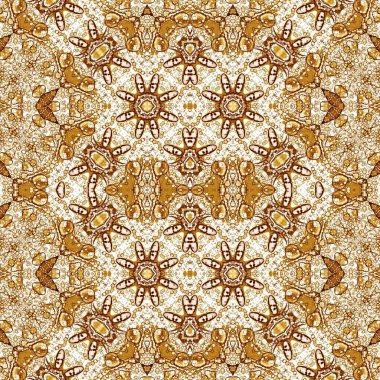 Kusursuz kaleydoskop deseni. Soyut doku. Yaratıcı ve kusursuz bir arkaplan