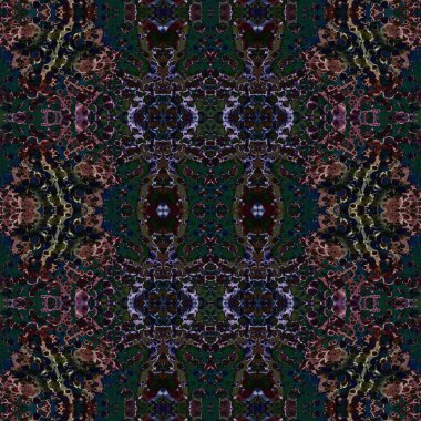 Kusursuz kaleydoskop deseni. Soyut doku. Yaratıcı ve kusursuz bir arkaplan