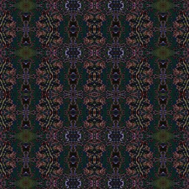 Kusursuz kaleydoskop deseni. Soyut doku. Yaratıcı ve kusursuz bir arkaplan