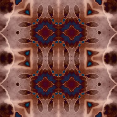 Kusursuz kaleydoskop deseni. Soyut doku. Yaratıcı ve kusursuz bir arkaplan